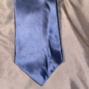 Dark blue Milano Uomo 100 % silk necktie
